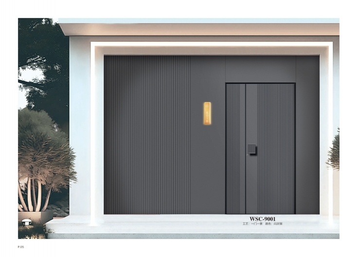 高端定制艺墅大门-001